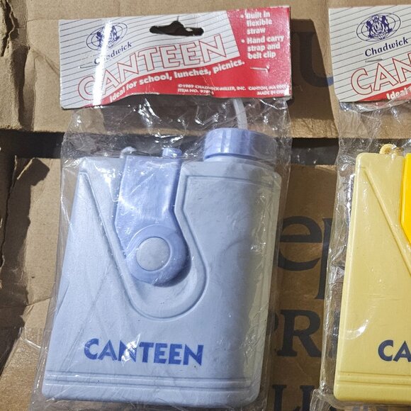 Vintage Retro 80's Throwback Canteen Water Bottle - Picture 1 of 7